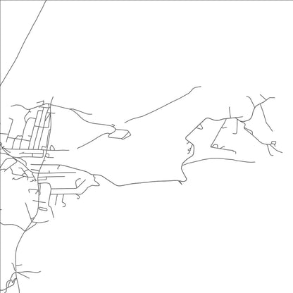 ROAD MAP OF WILEY FORD, WEST VIRGINIA BY MAPBAKES