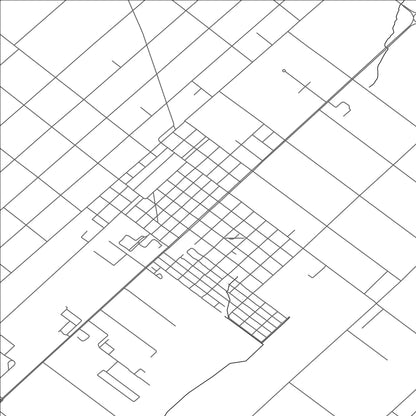 ROAD MAP OF ABASTO, ARGENTINA BY MAPBAKES