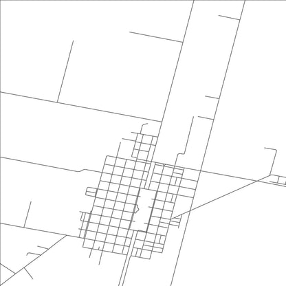 ROAD MAP OF ACEBAL, ARGENTINA BY MAPBAKES