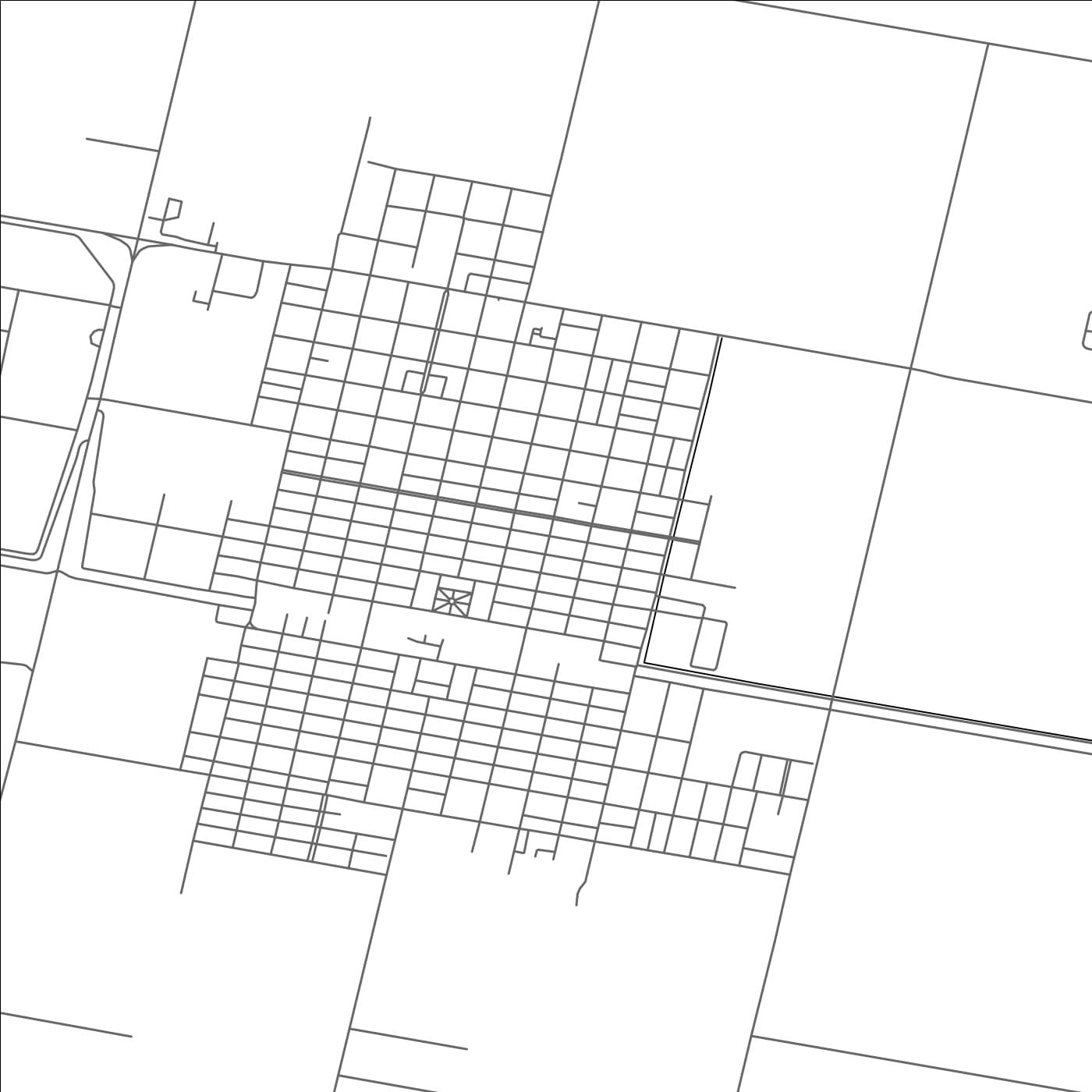 ROAD MAP OF ARMSTRONG, ARGENTINA BY MAPBAKES