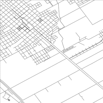 ROAD MAP OF ARROYO SECO, ARGENTINA BY MAPBAKES