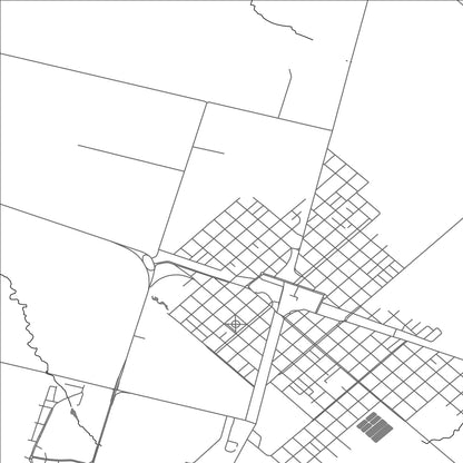 ROAD MAP OF BASAVILBASO, ARGENTINA BY MAPBAKES