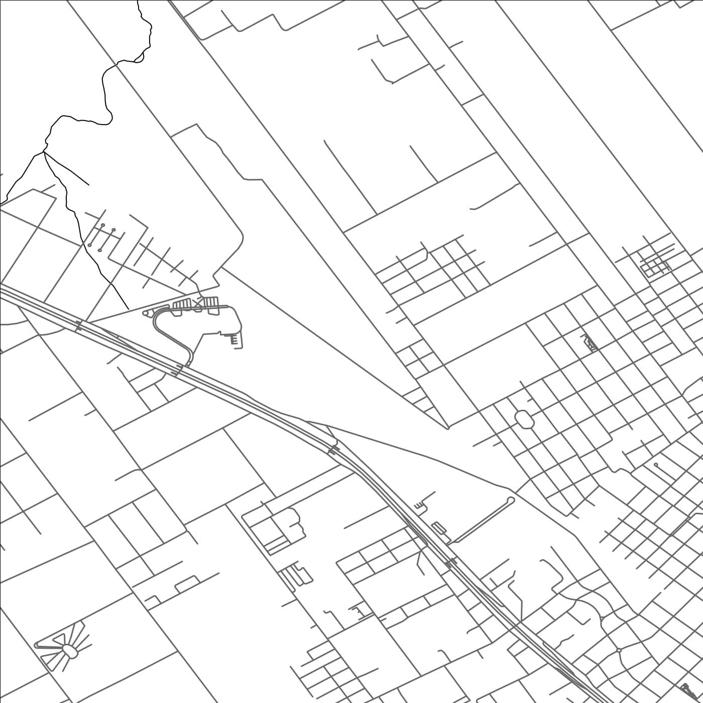 ROAD MAP OF BELÃ‰N DE ESCOBAR, ARGENTINA BY MAPBAKES