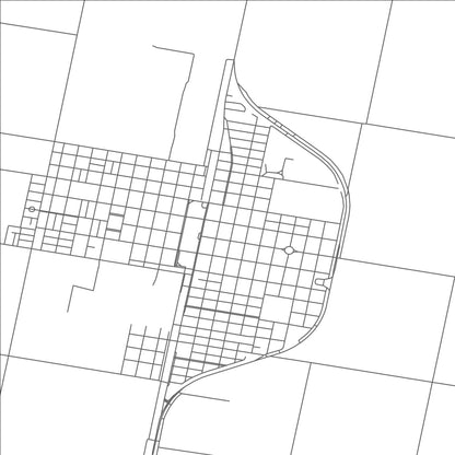 ROAD MAP OF BRINKMANN, ARGENTINA BY MAPBAKES