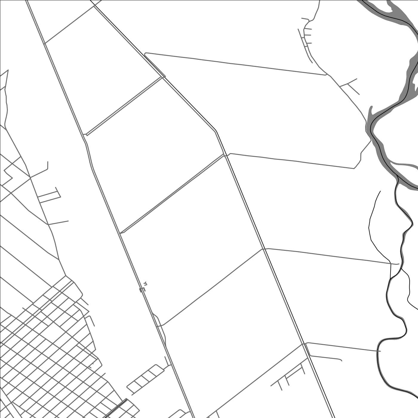 ROAD MAP OF CENTENARIO, ARGENTINA BY MAPBAKES