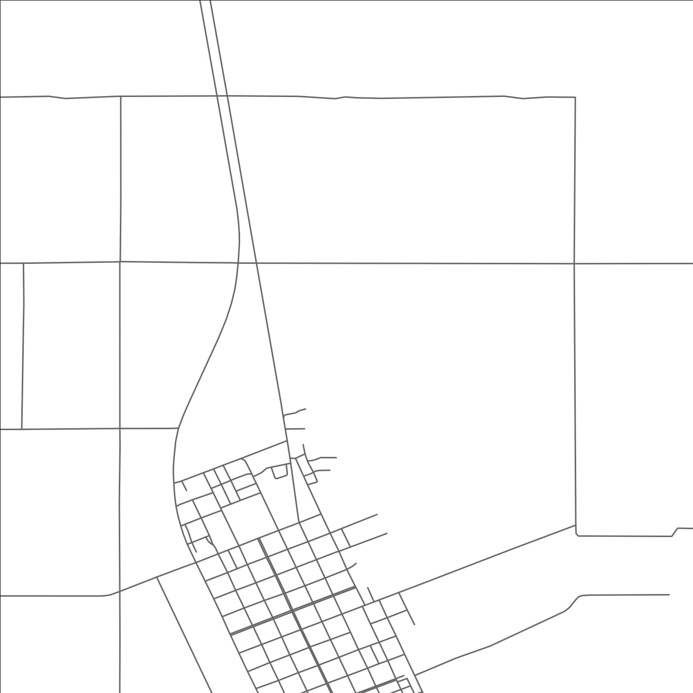 ROAD MAP OF COLONIA ELISA, ARGENTINA BY MAPBAKES