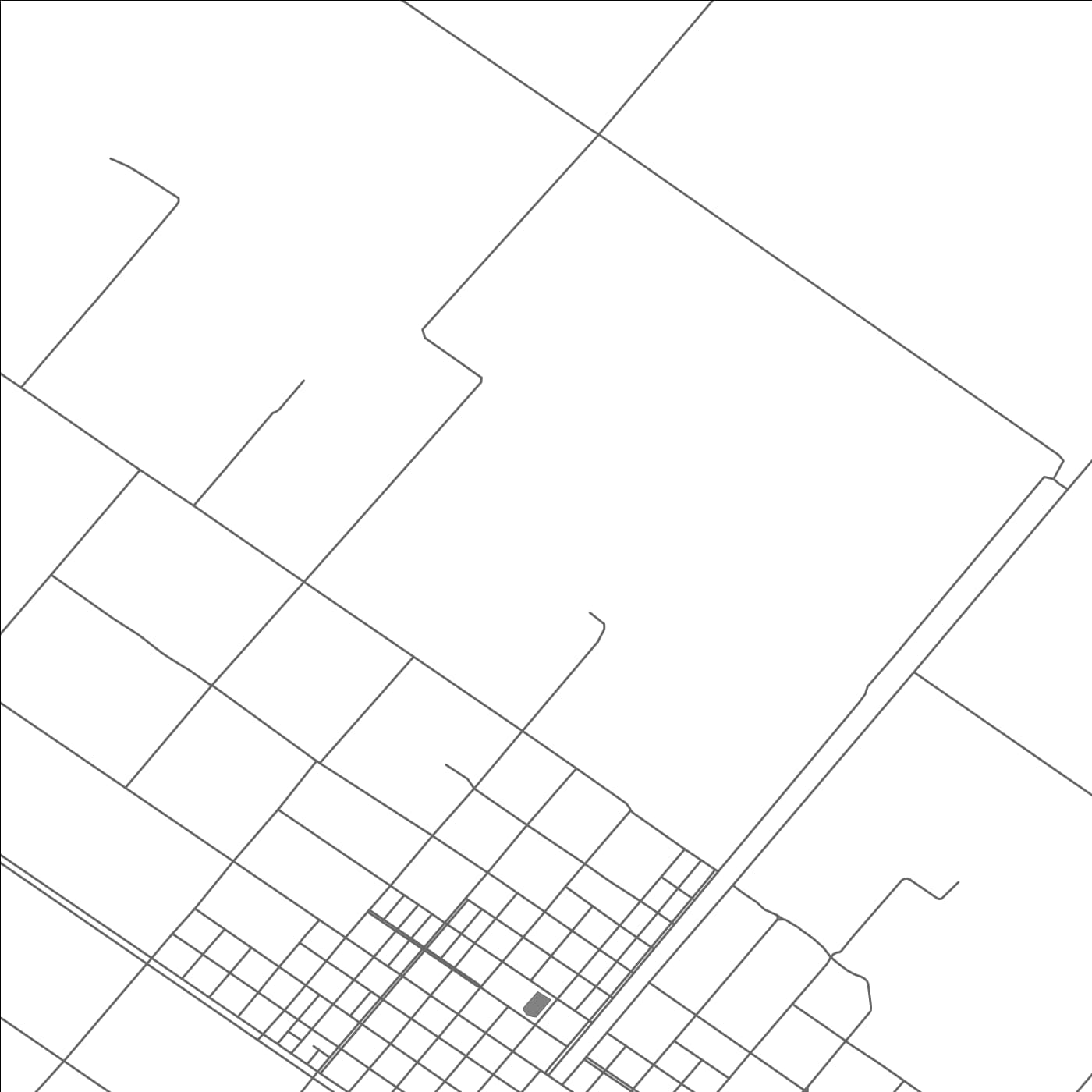 ROAD MAP OF CORZUELA, ARGENTINA BY MAPBAKES