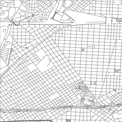 ROAD MAP OF EL PALOMAR, ARGENTINA BY MAPBAKES