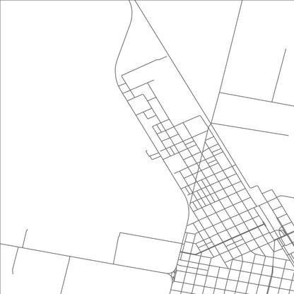 ROAD MAP OF EL TRÃ‰BOL, ARGENTINA BY MAPBAKES