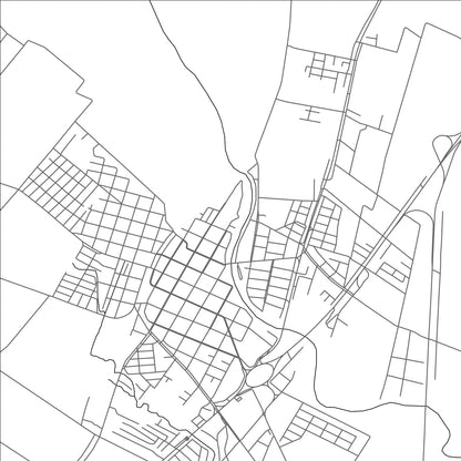 ROAD MAP OF FAMAILLÃ, ARGENTINA BY MAPBAKES