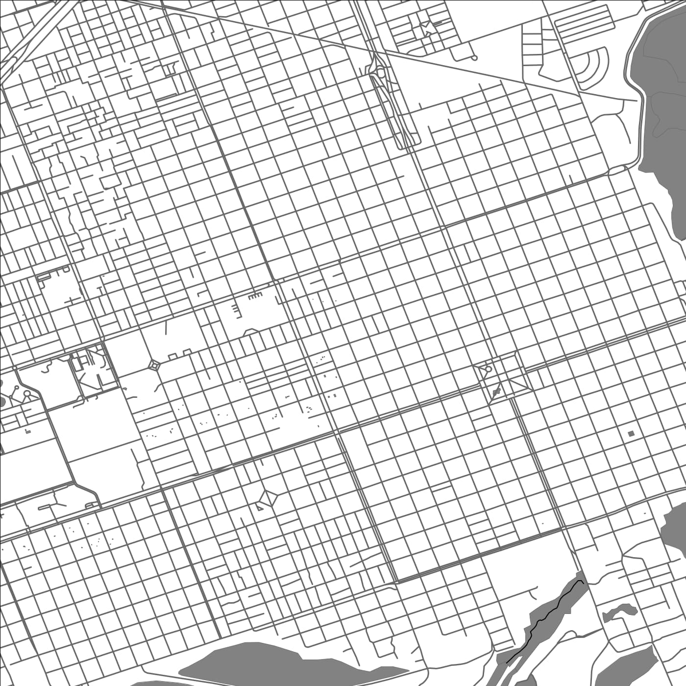 ROAD MAP OF FORMOSA, ARGENTINA BY MAPBAKES