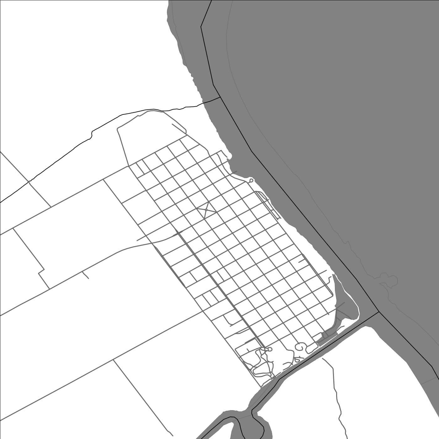 ROAD MAP OF GABOTO, ARGENTINA BY MAPBAKES