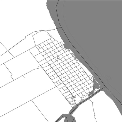 ROAD MAP OF GABOTO, ARGENTINA BY MAPBAKES