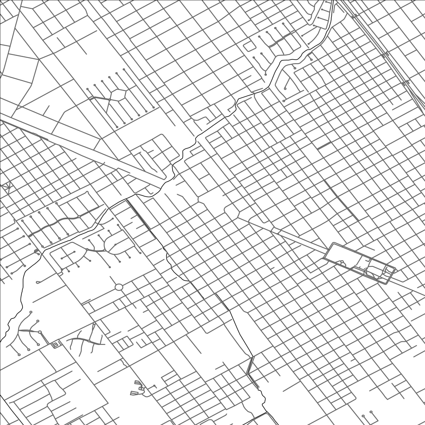 ROAD MAP OF GARÃN, ARGENTINA BY MAPBAKES