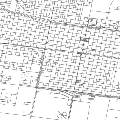 ROAD MAP OF GENERAL ROCA, ARGENTINA BY MAPBAKES