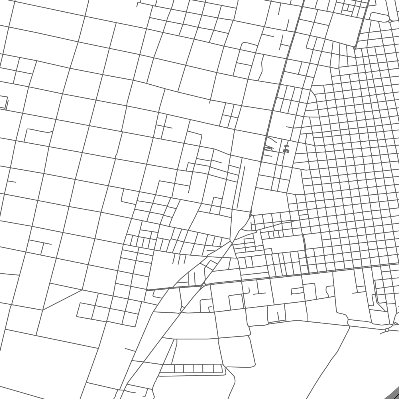 ROAD MAP OF GUALEGUAY, ARGENTINA BY MAPBAKES