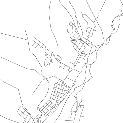 ROAD MAP OF LA CALDERA, ARGENTINA BY MAPBAKES