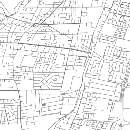 ROAD MAP OF LUJÃN DE CUYO, ARGENTINA BY MAPBAKES