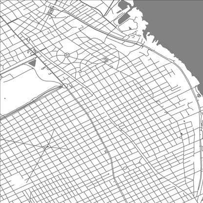 ROAD MAP OF MARTÃNEZ, ARGENTINA BY MAPBAKES