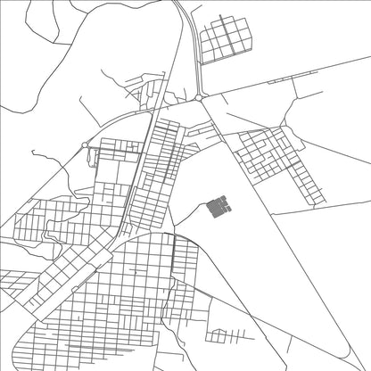 ROAD MAP OF PICHANAL, ARGENTINA BY MAPBAKES