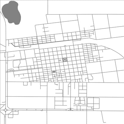 ROAD MAP OF REALICÃ“, ARGENTINA BY MAPBAKES