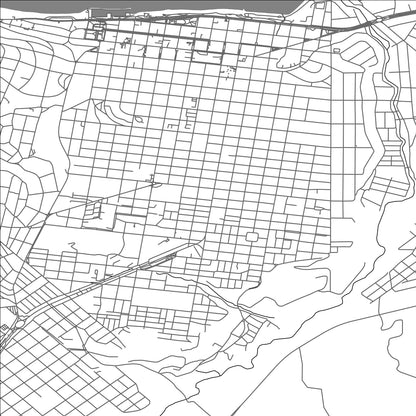 ROAD MAP OF SAN CARLOS DE BARILOCHE, ARGENTINA BY MAPBAKES