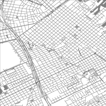 ROAD MAP OF SAN FERNANDO, ARGENTINA BY MAPBAKES