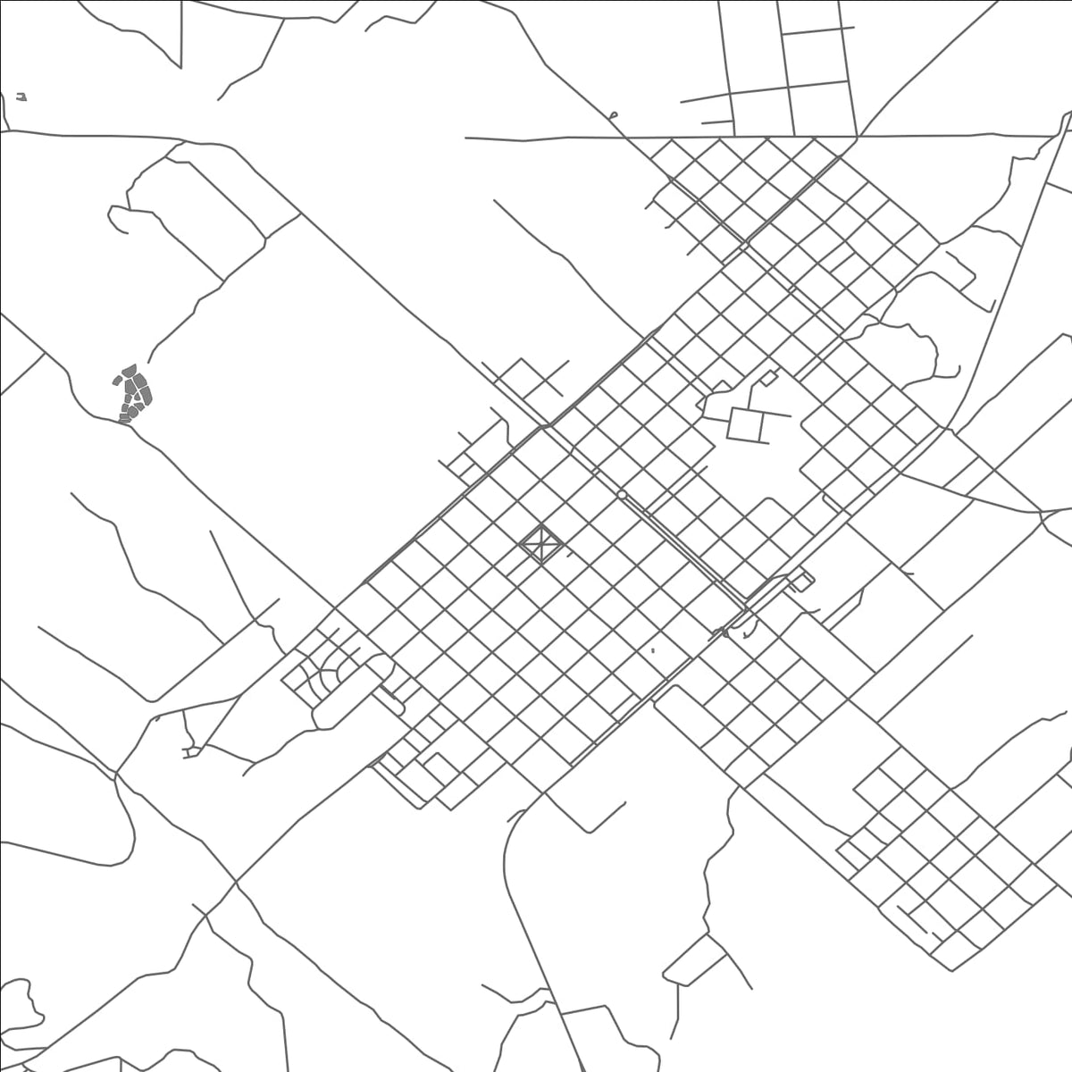 ROAD MAP OF SAN IGNACIO, ARGENTINA BY MAPBAKES