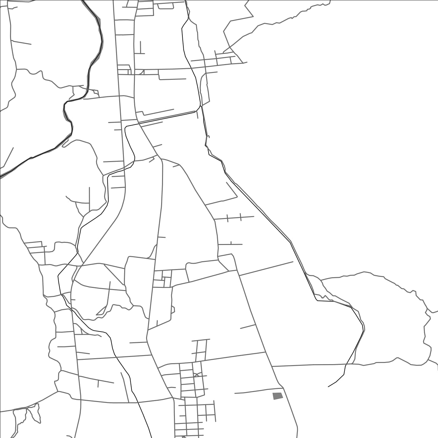 ROAD MAP OF SAN JOSÃ‰, ARGENTINA BY MAPBAKES