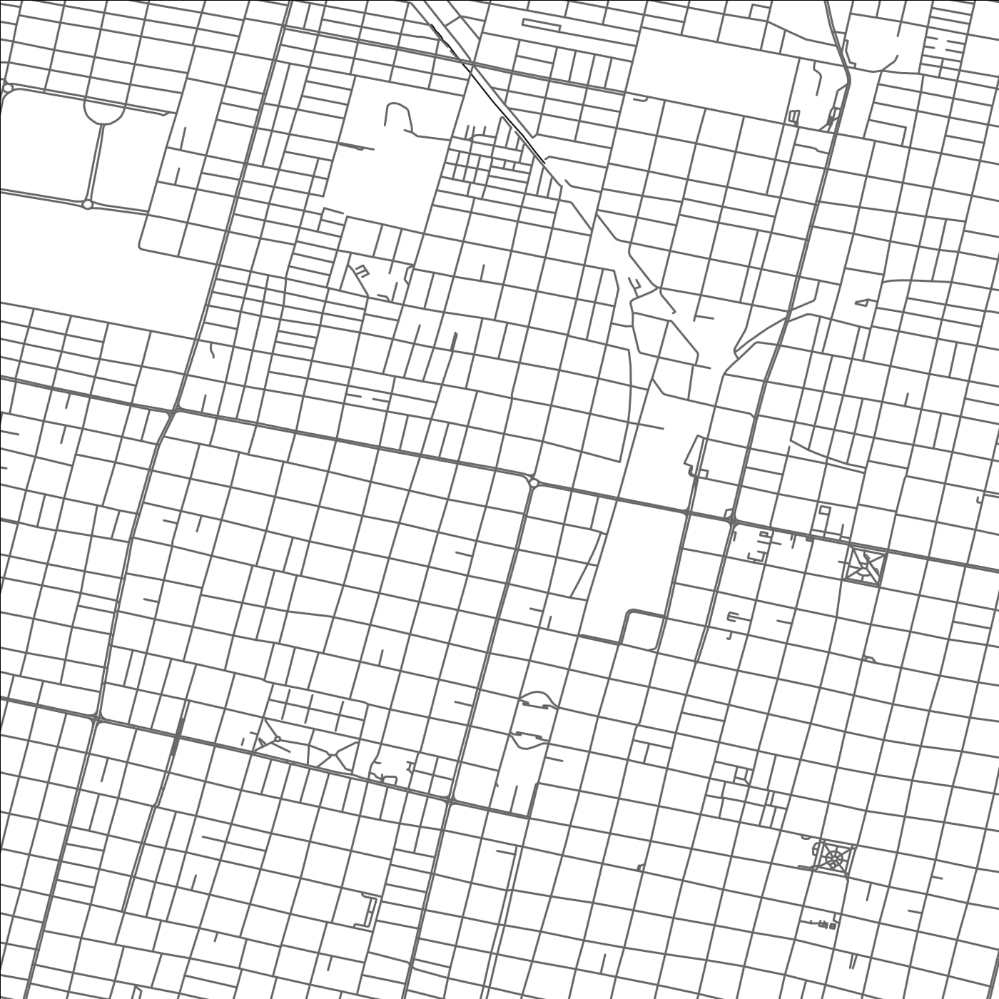 ROAD MAP OF SAN MIGUEL DE TUCUMÃN, ARGENTINA BY MAPBAKES