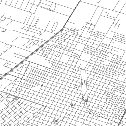 ROAD MAP OF SAN RAFAEL, ARGENTINA BY MAPBAKES