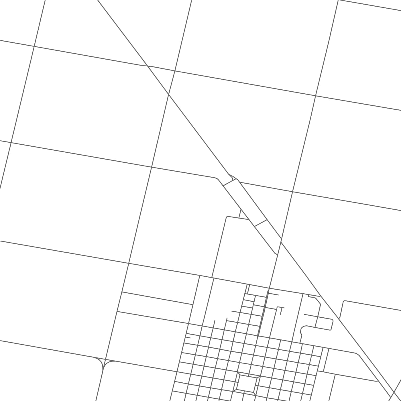 ROAD MAP OF SASTRE, ARGENTINA BY MAPBAKES