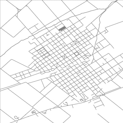 ROAD MAP OF SUIPACHA, ARGENTINA BY MAPBAKES