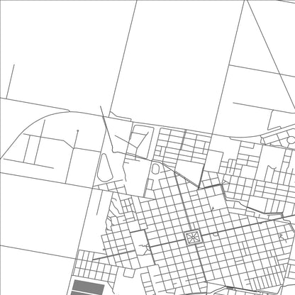 ROAD MAP OF SUNCHALES, ARGENTINA BY MAPBAKES