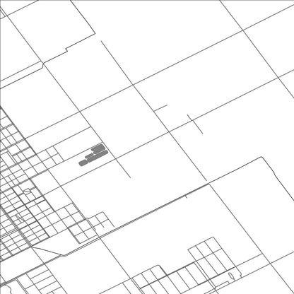 ROAD MAP OF TRENQUE LAUQUEN, ARGENTINA BY MAPBAKES