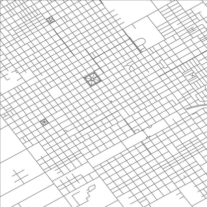 ROAD MAP OF VENADO TUERTO, ARGENTINA BY MAPBAKES