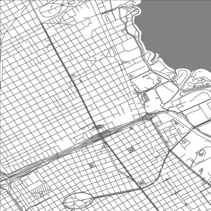 ROAD MAP OF VICENTE LÓPEZ, ARGENTINA BY MAPBAKES