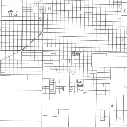 ROAD MAP OF VILLA ÁNGELA, ARGENTINA BY MAPBAKES