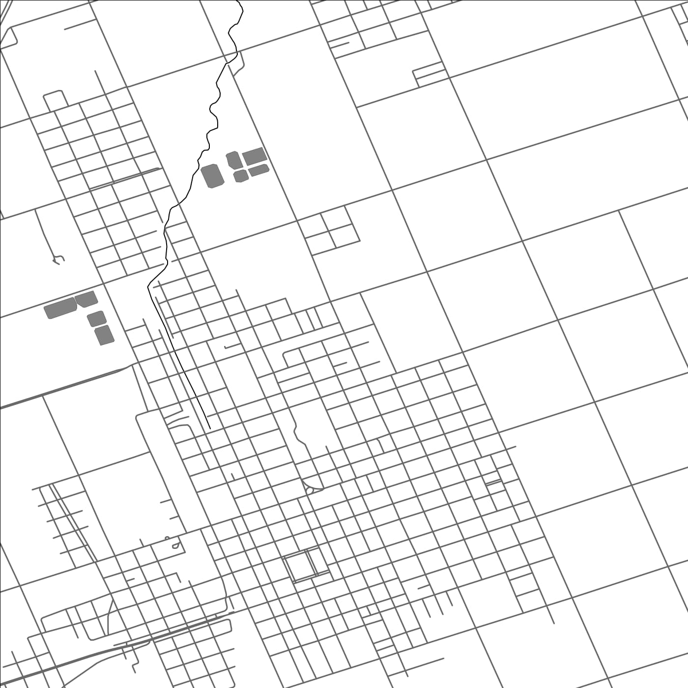 ROAD MAP OF VILLA SAN JOSÉ, ARGENTINA BY MAPBAKES