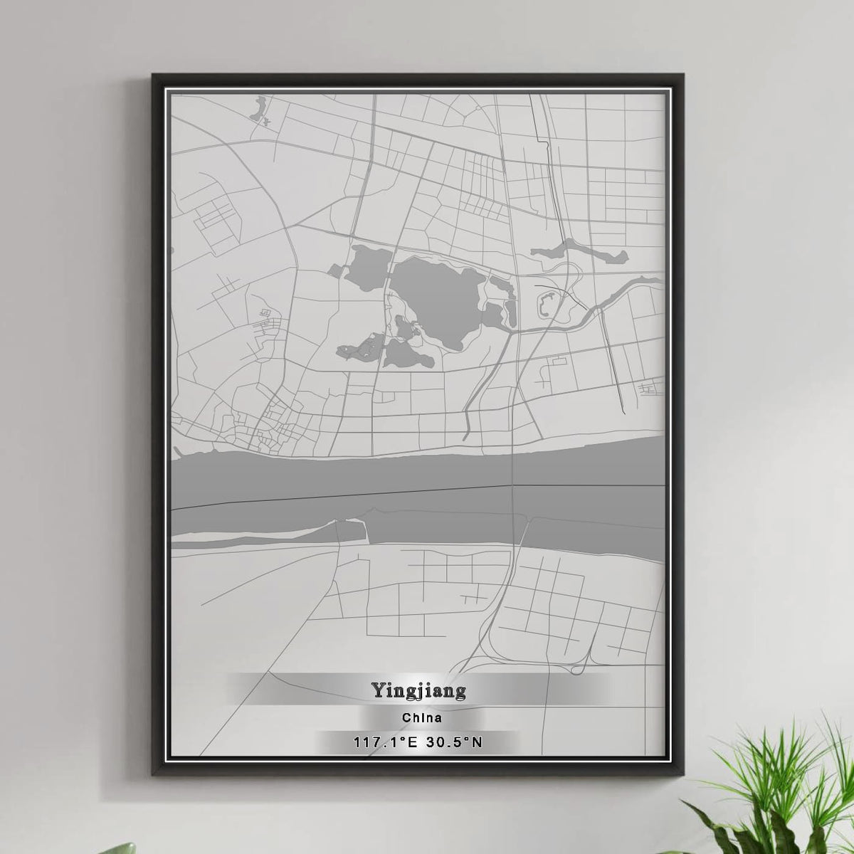 ROAD MAP OF YINGJIANG, CHINA BY MAPBAKES