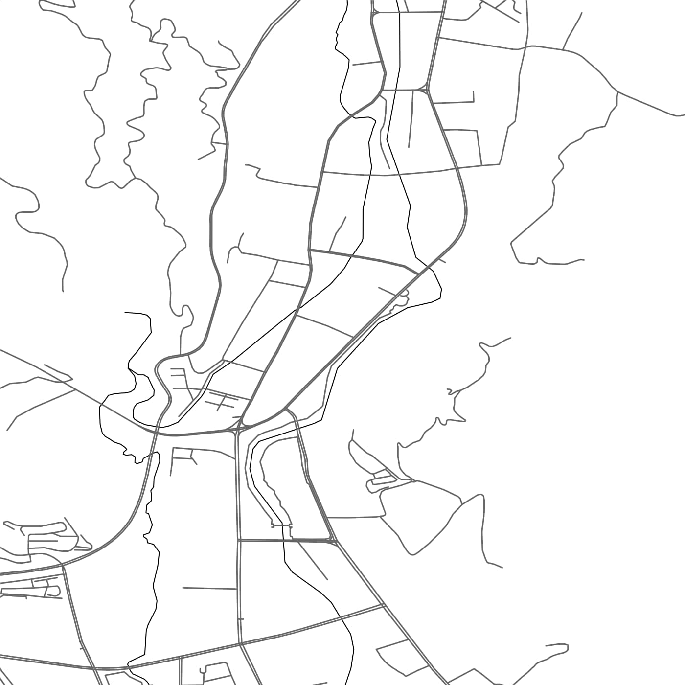 ROAD MAP OF ALTAY, CHINA BY MAPBAKES