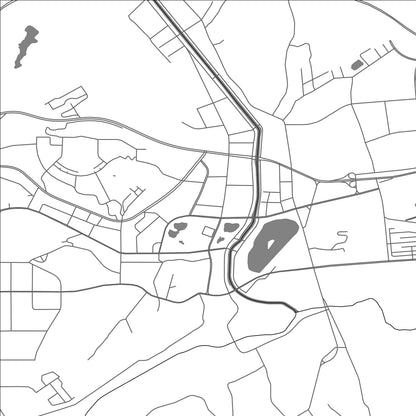 ROAD MAP OF ANNING, CHINA BY MAPBAKES