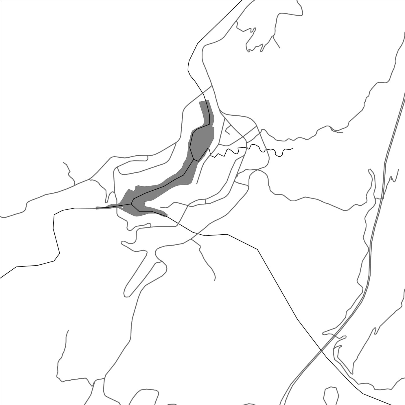 ROAD MAP OF APENGJIANG, CHINA BY MAPBAKES