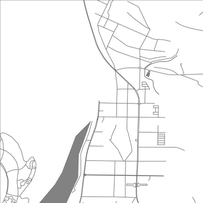 ROAD MAP OF BAIMAJING, CHINA BY MAPBAKES