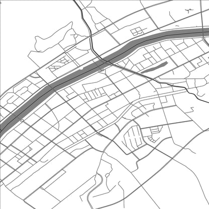 ROAD MAP OF BAISHAN, CHINA BY MAPBAKES