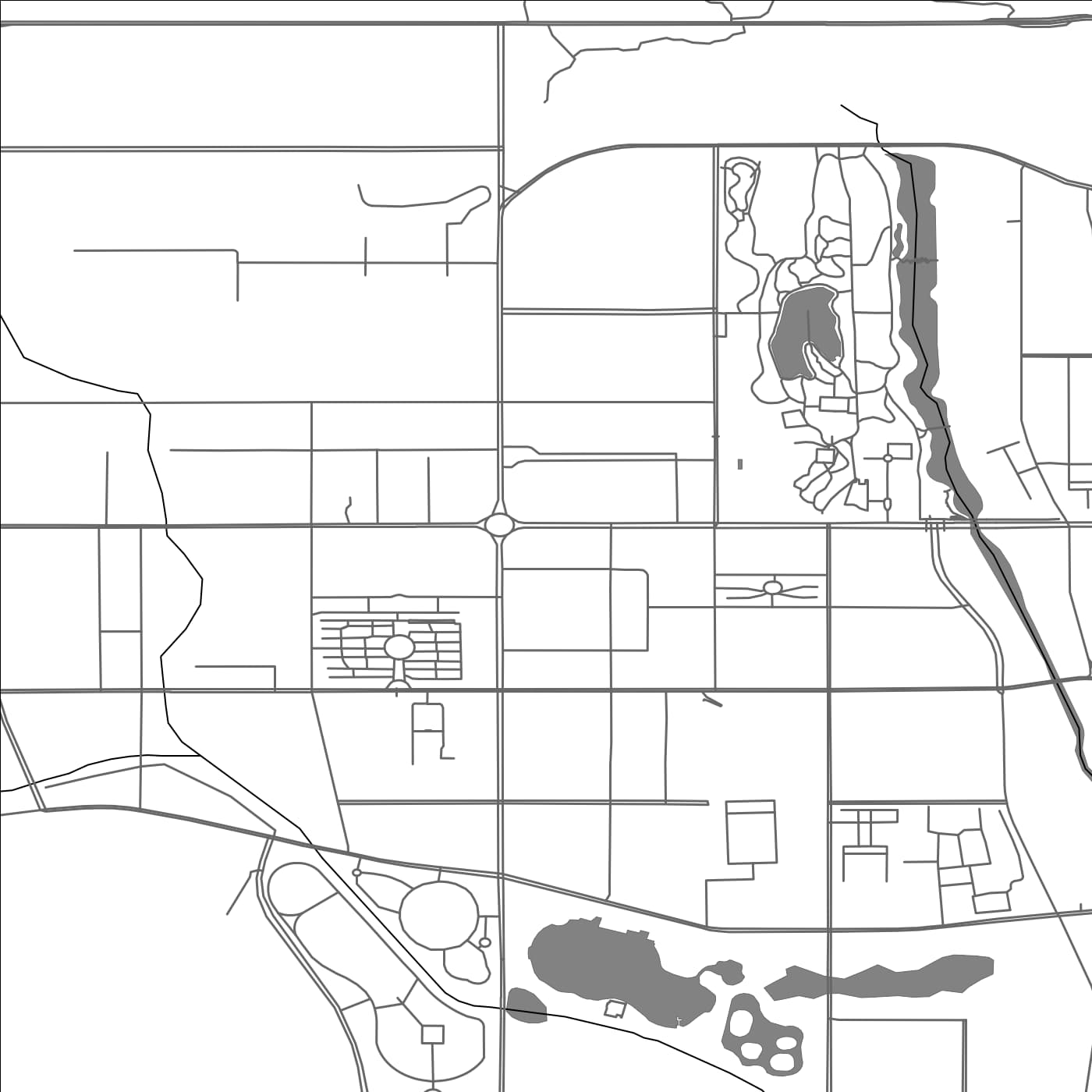 ROAD MAP OF BAIYIN, CHINA BY MAPBAKES