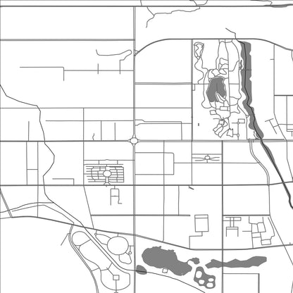 ROAD MAP OF BAIYIN, CHINA BY MAPBAKES