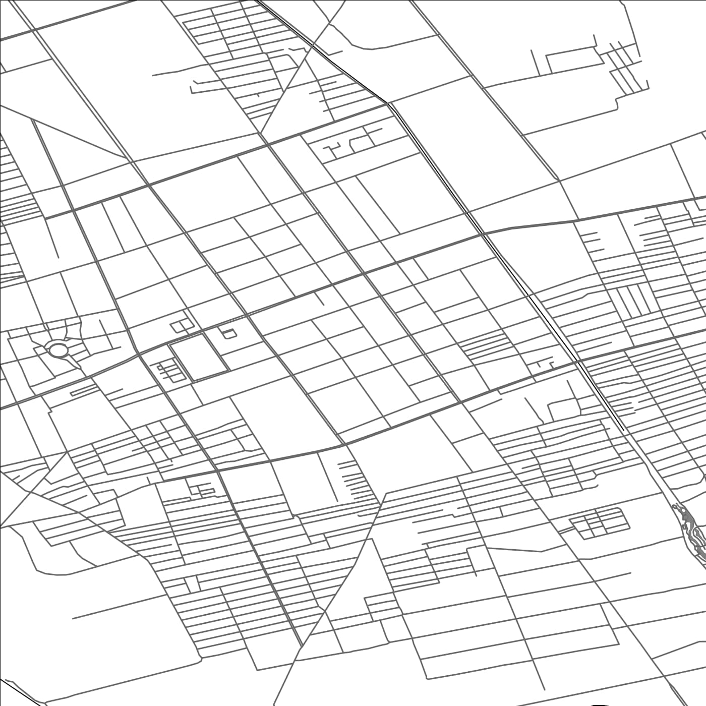 ROAD MAP OF BAOQING, CHINA BY MAPBAKES