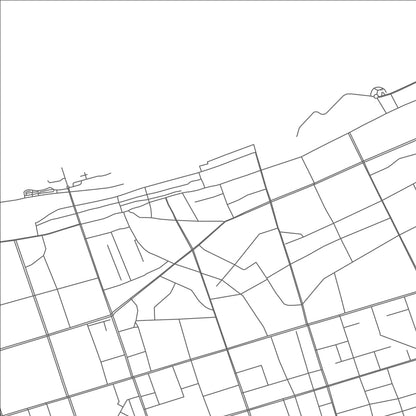 ROAD MAP OF BEIHAI, CHINA BY MAPBAKES