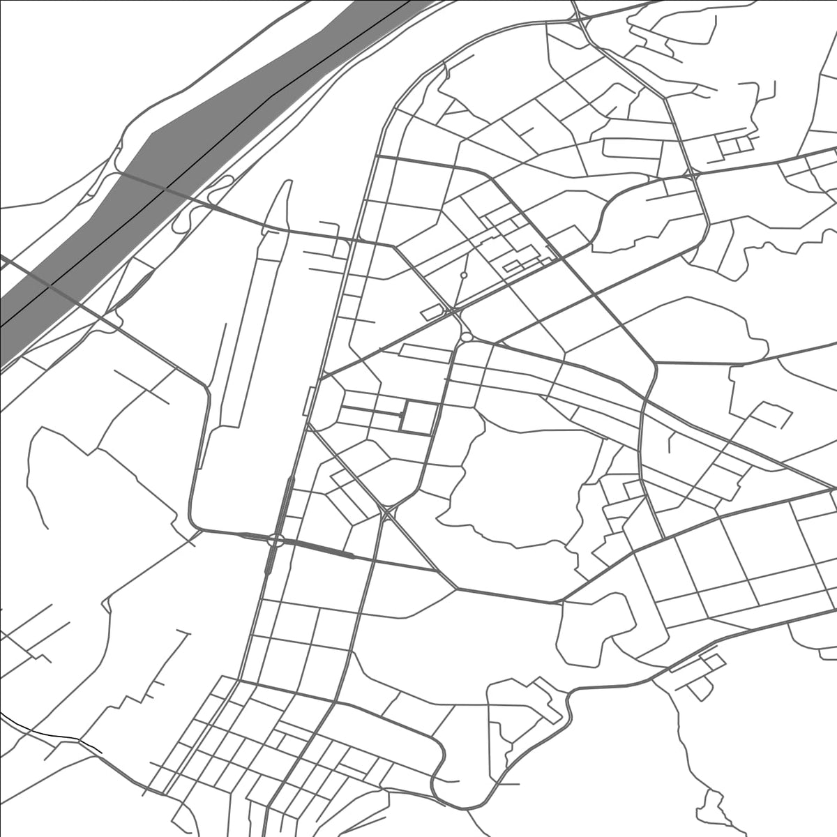 ROAD MAP OF BENXI, CHINA BY MAPBAKES